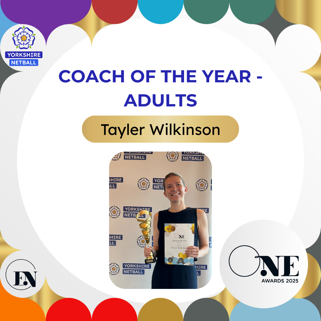 ONE Awards 2025 - Coach of the Year (Adults) - Tayler Wilkinson