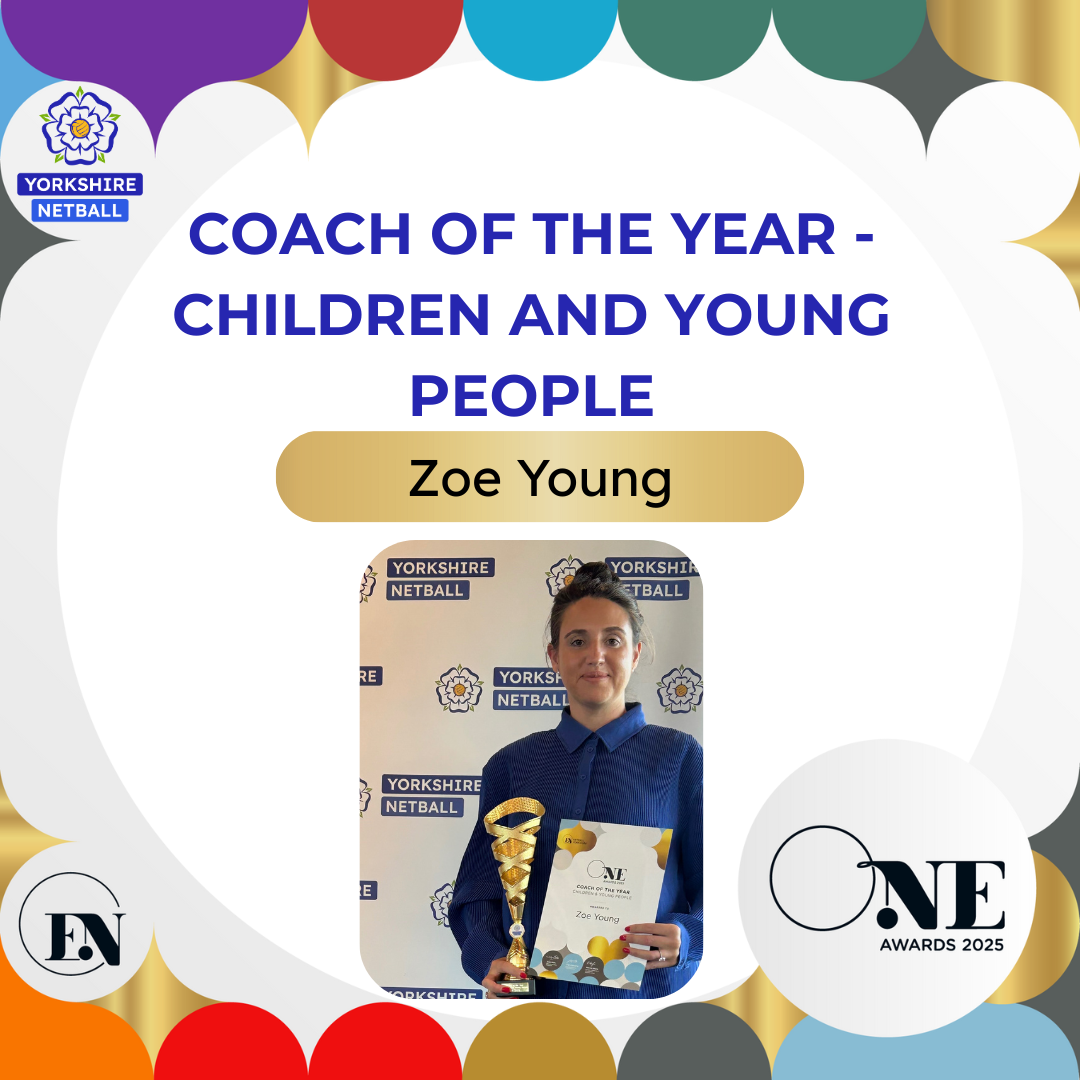 ONE Awards 2025 - Coach of the Year (Children and Young People) - Zoe Young